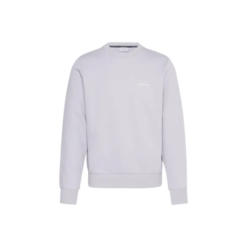 CALVIN KLEIN Sweatshirt Europe Version Men's Silver Candlestick-0