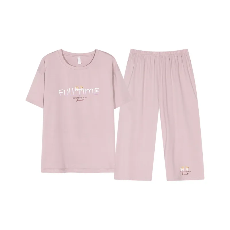 BONAS Pajama Set Women's Light Purple-0