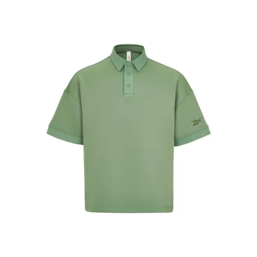 Reebok Polo Shirts Unisex Green