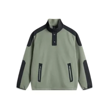 LiNing Sweatshirt Men's Screw Smoke Green