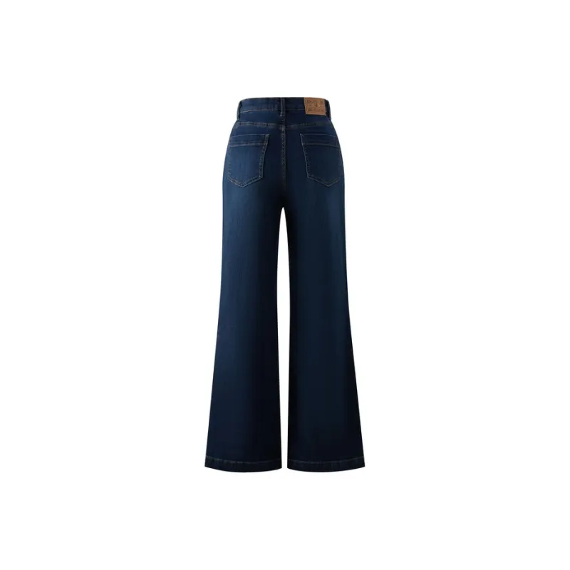 E.land Jeans Women's Dark Denim 57D/Indigo-1