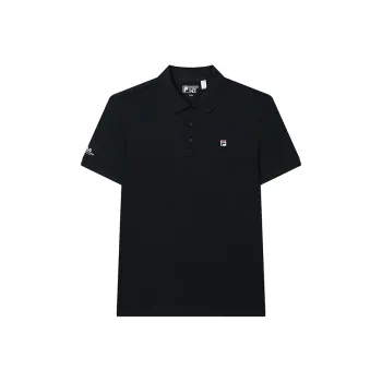 FILA MODERN HERITAGE Polo Shirt Men's Jet Black