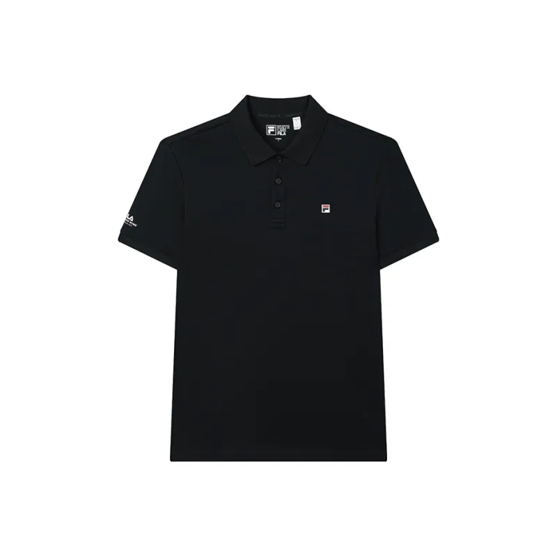 FILA MODERN HERITAGE Polo Shirt Men's Jet Black-0