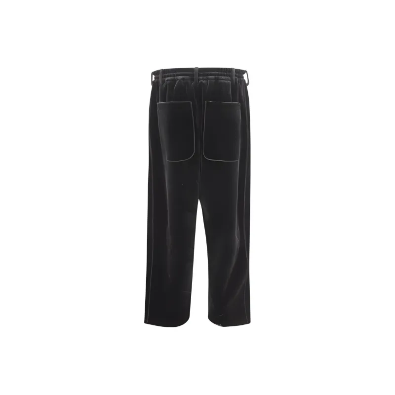 Y 3 High Waist Drawstring Pants-1