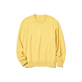 UNIQLO Sweatshirt Unisex Yellow