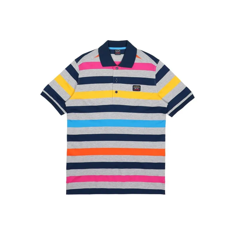 Paul & Shark Yachting Polo Shirt Men's Multicolor-0