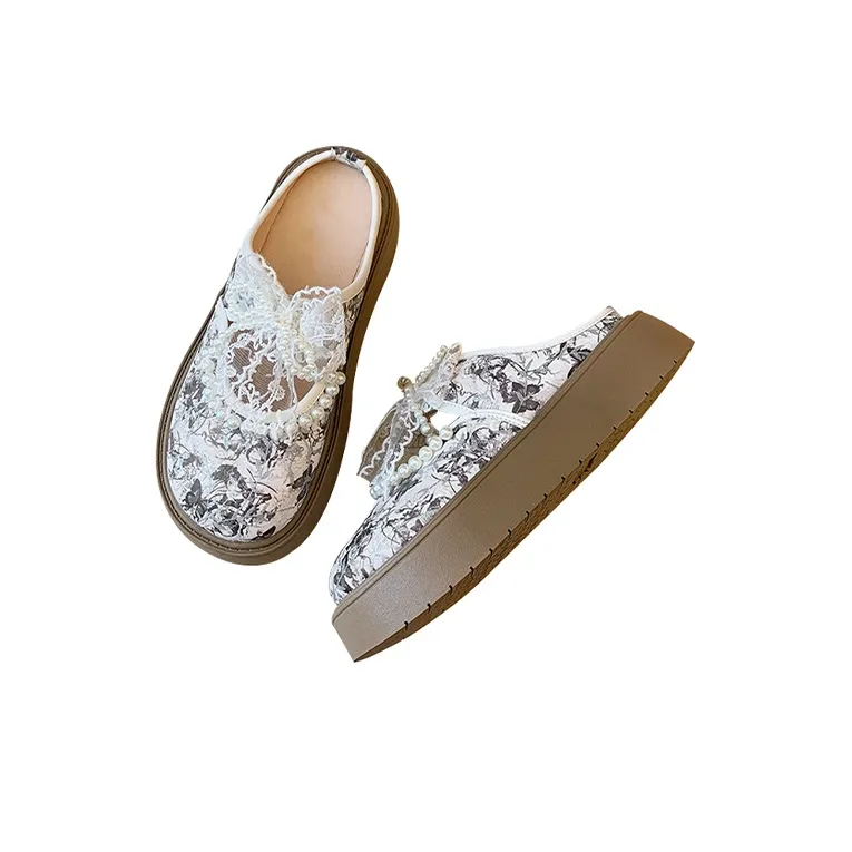 MCKP Rubber Sole Quiet Wrap toe Slippers Women's-2
