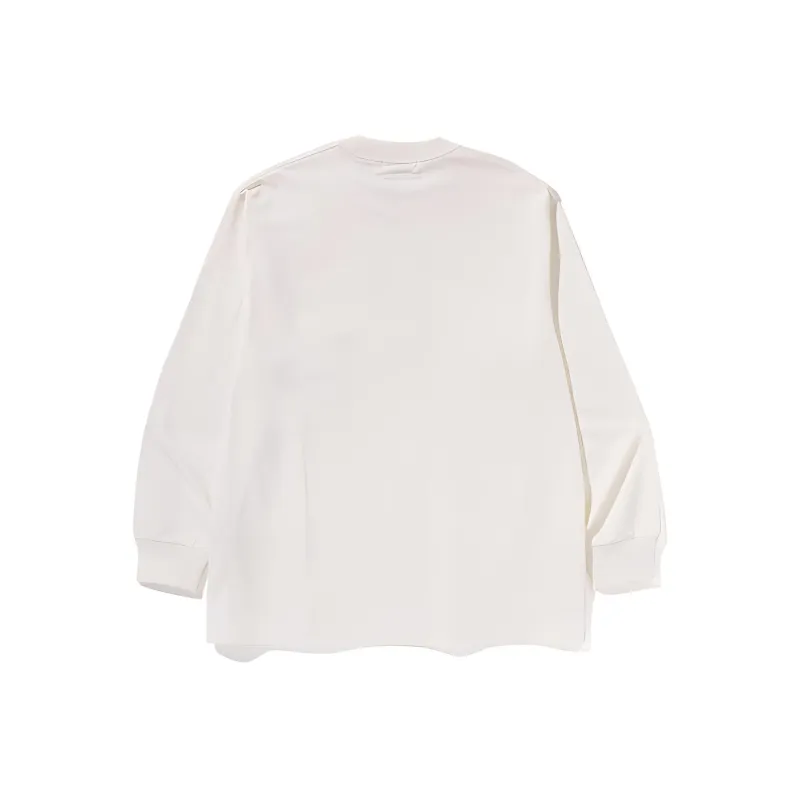 A BATHING APE One Point Relaxed Fit L/S Tee-10