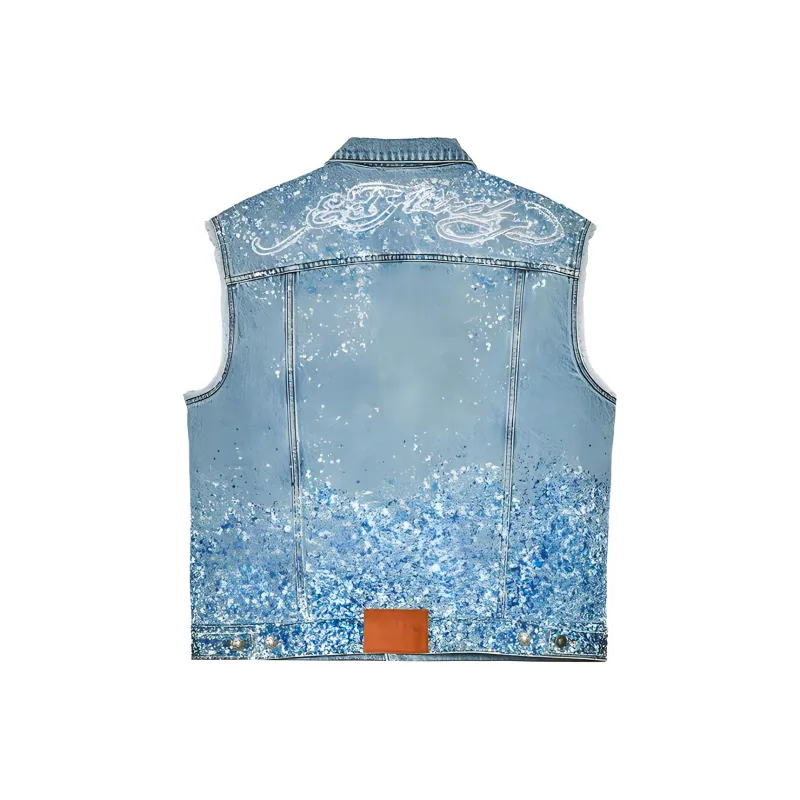 Ed Hardy Vests Men Indigo-1