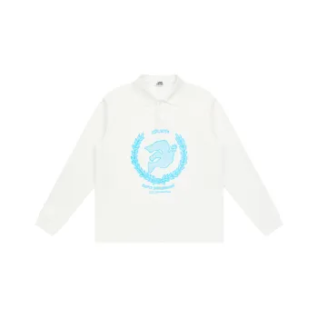 EMPTY REFERENCE Polo Shirts Unisex White
