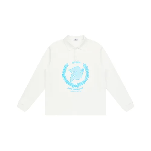 EMPTY REFERENCE Polo Shirts Unisex White