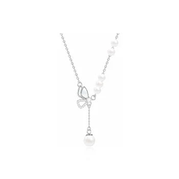 PUTUOSHANWENCHUANG S925 Silver Necklaces Women's