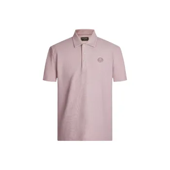 MANGANO Polo Shirt Men's Pink Includes Brand Shopping Bag