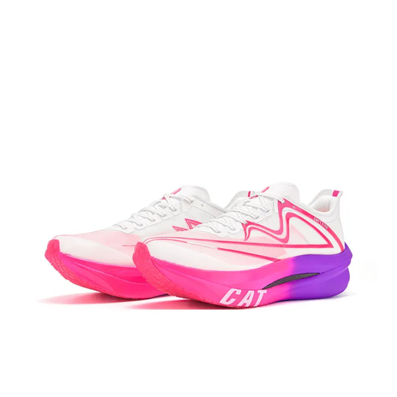 Sonic Cat Cushioning, Slip Resistant, And Abrasion Resistant Marathon Running Shoes Unisex Aurora Purple-2