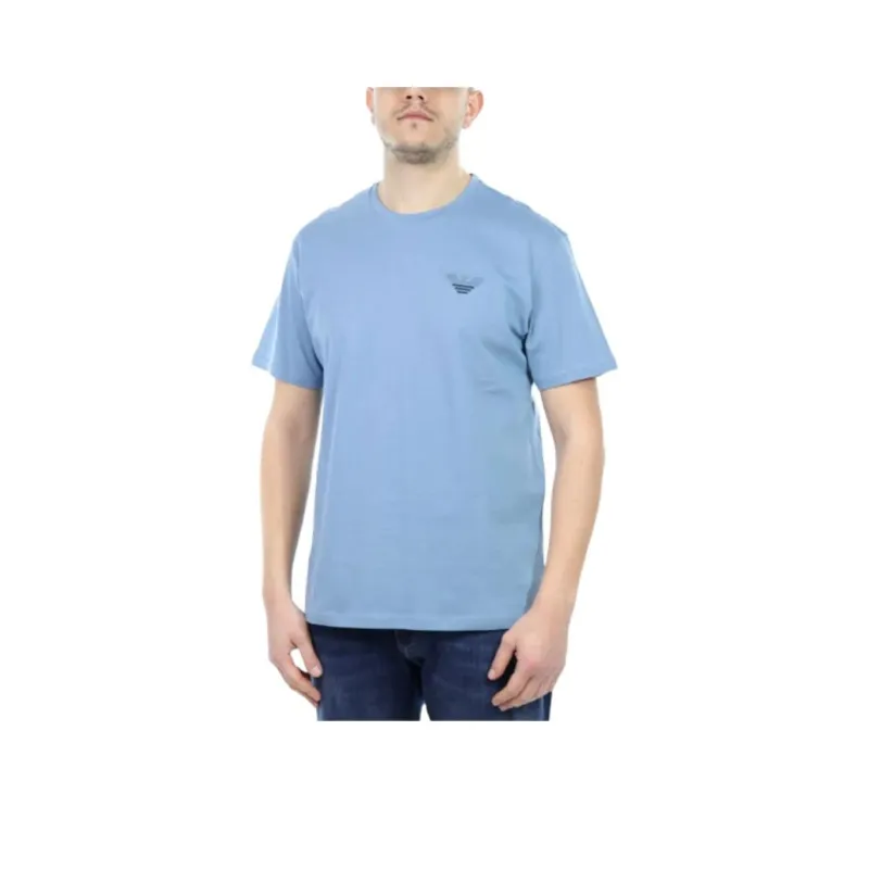 EMPORIO ARMANI Embroidered logo T shirt-0