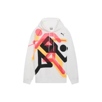 PUMA Hoodie Sweatshirt Men's White