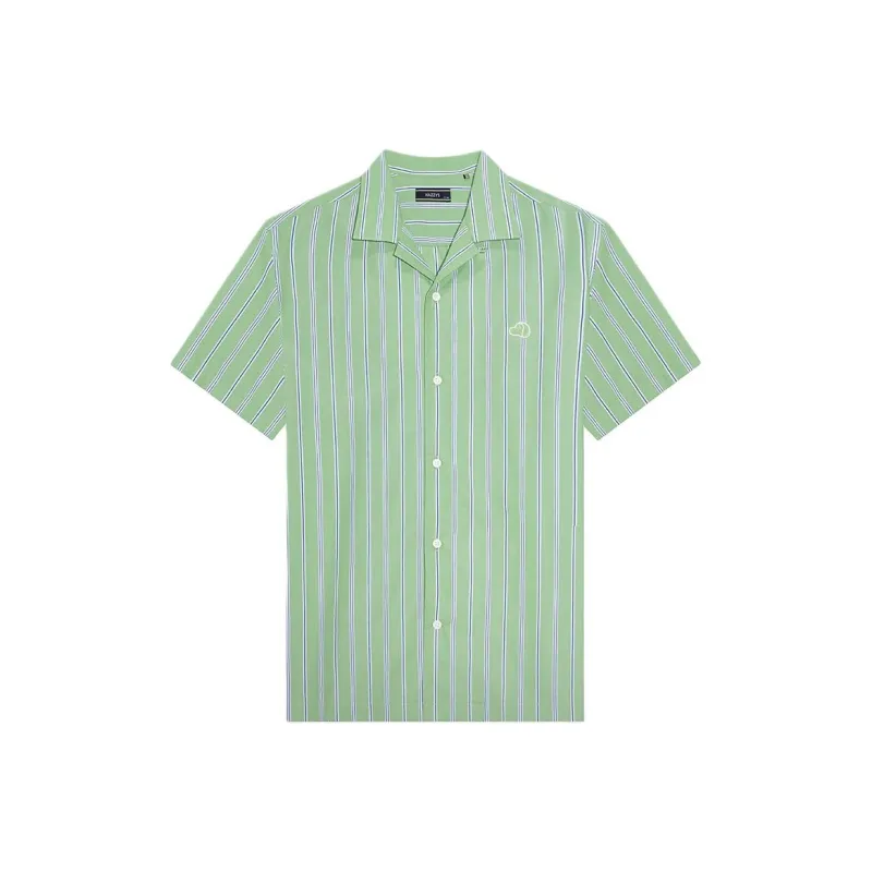 HAZZYS Shirts Men Light Green LG-0