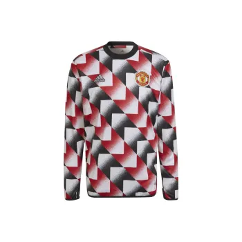 Adidas Manchester United T Shirts Men True Red