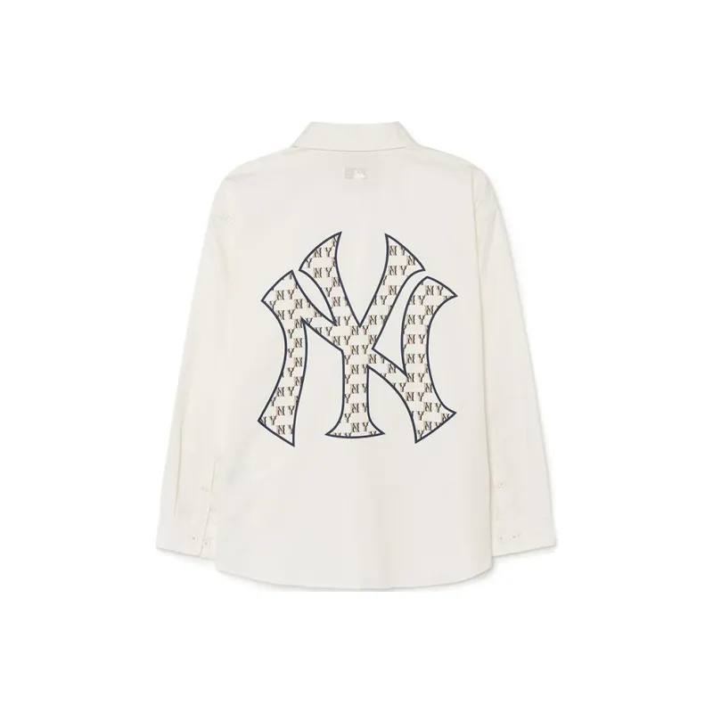 MLB New York Yankees Shirt Unisex Ivory-0
