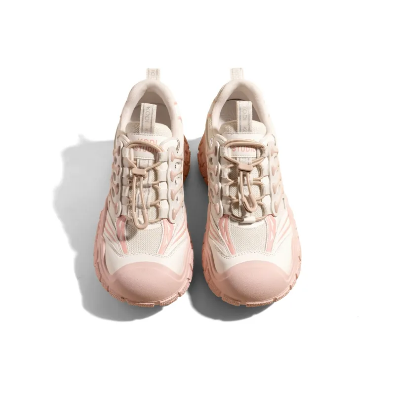 KODI Slip Resistant, Abrasion Resistant, Breathable Low Top Chunky Sneakers Women's-7
