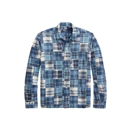 Polo Ralph Lauren Patchwork Button Up Shirt
