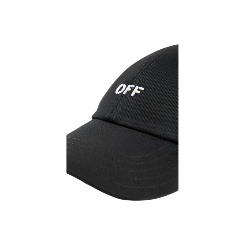 OFF WHITE Logo Embroidered Baseball Cap-4