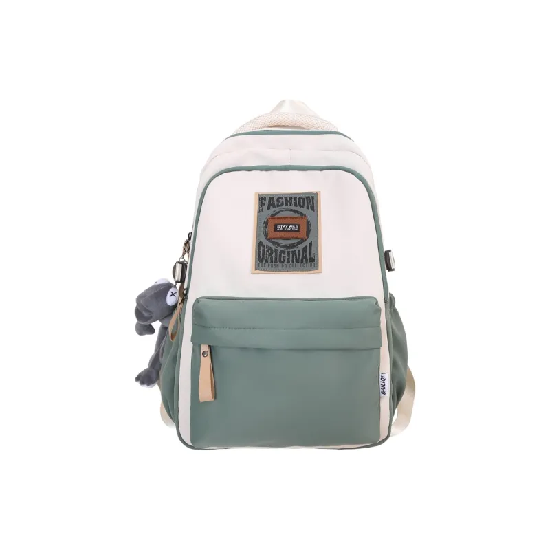 Alcohol Dragon Nylon Backpack Unisex Multicolor-0