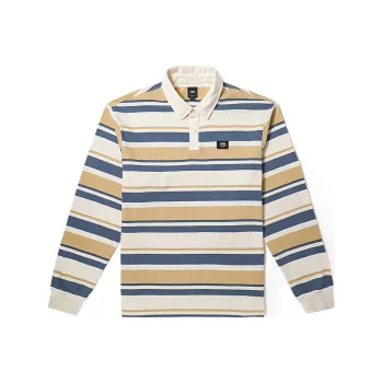 Vans Polo Shirts Unisex Ecru Stripes