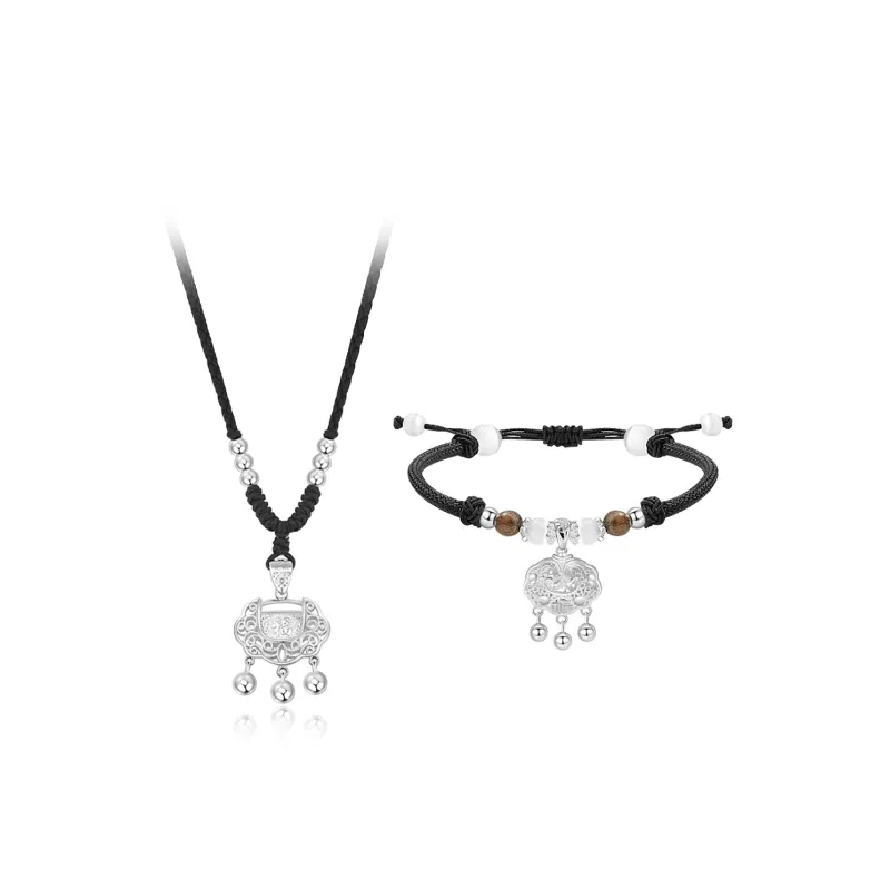 FBRUE 999 Fine Silver Necklaces Unisex-15