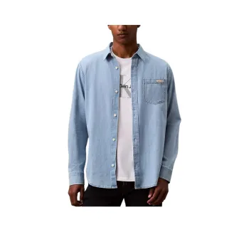 Calvin Klein Shirts Men Blue