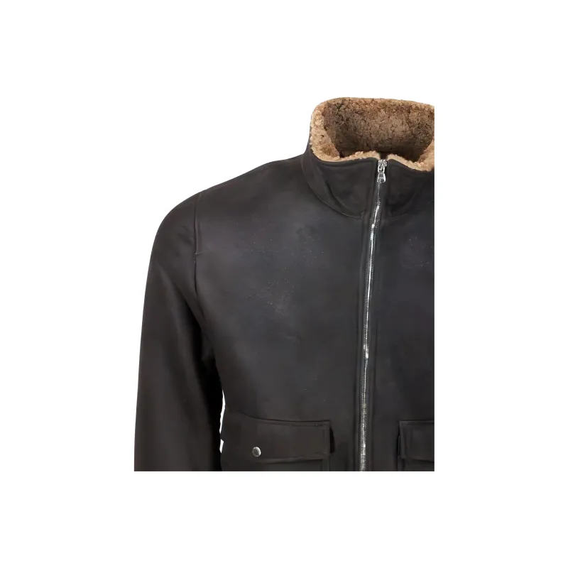 BARBA Long-Sleeved Zip-Up Jacket-4