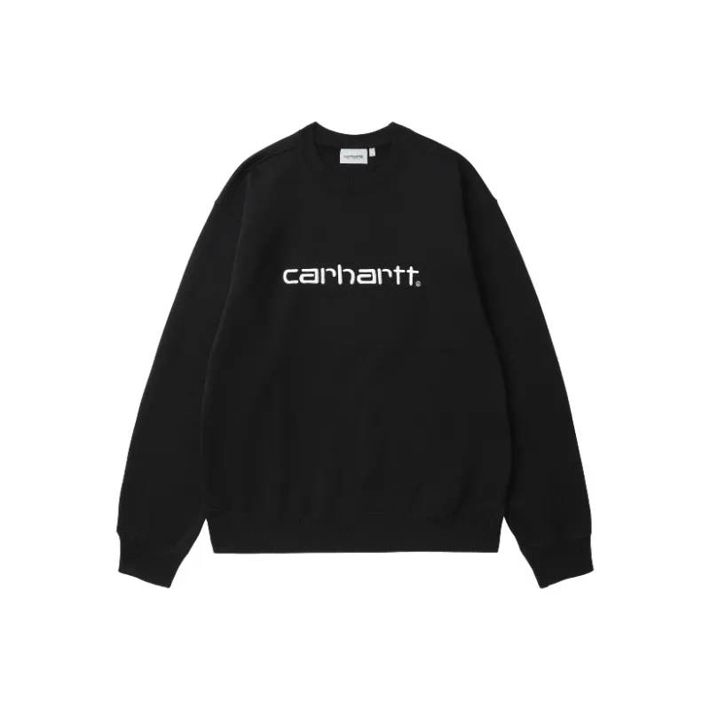 Carhartt WIP Logo Crew Sweatshirt-4