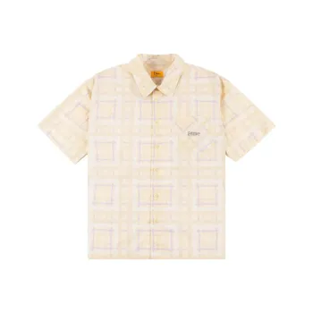 Dime MTL SS24 Shirt Unisex Cream Multicolor