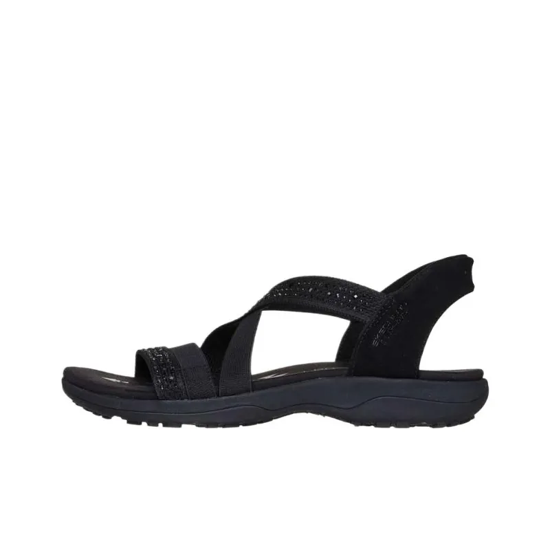 Skechers Reggae Slim Beach Sandals Women's Black-0
