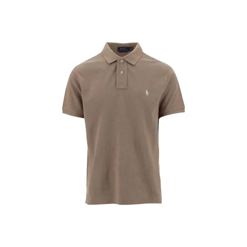 Polo Ralph Lauren Polo Shirts Men Dark Brown