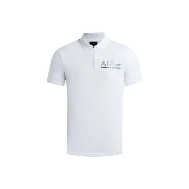 ARMANI EXCHANGE Polo Shirts Men White-0