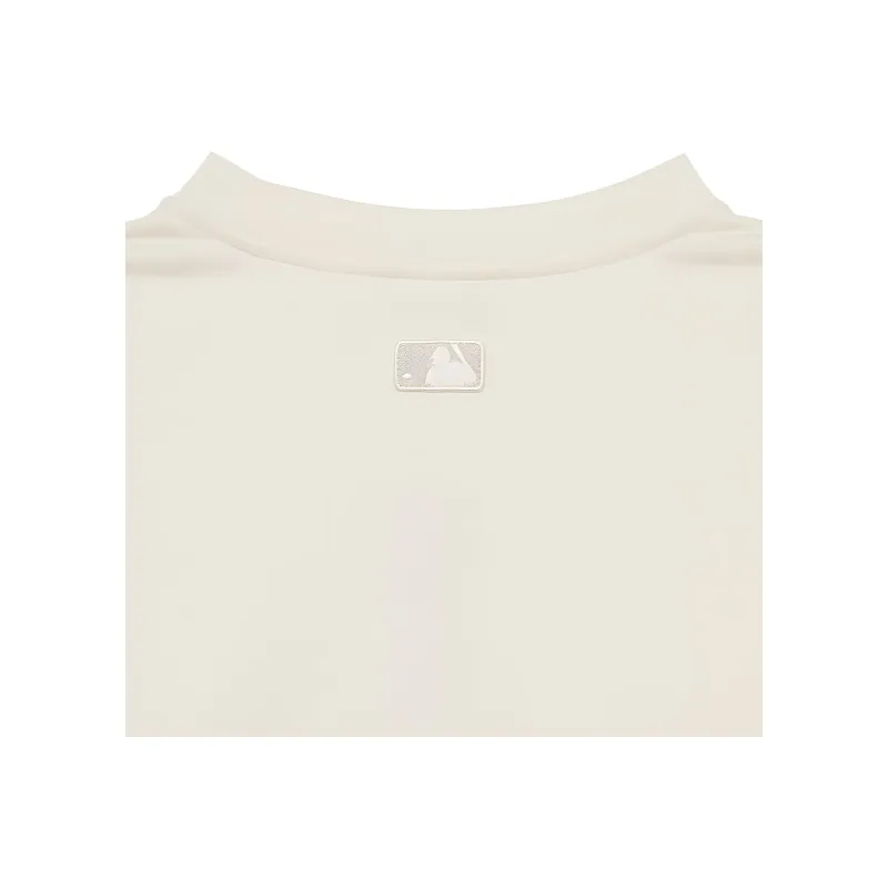 MLB LIKE Series New York Yankees Sweatshirt Unisex Cream-4