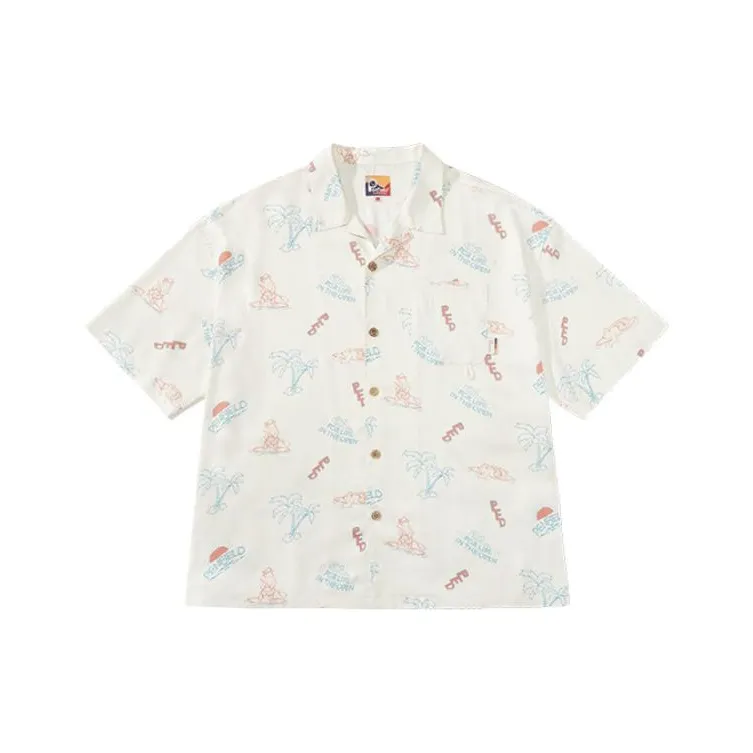 Penfield SS23 Mountain Outdoor Environmental Protection Series Shirt Unisex Ecru-0