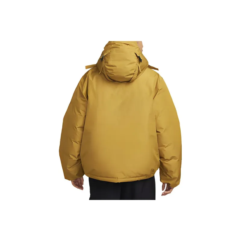 Nike Puffer Jackets Men Yellow Brown-1