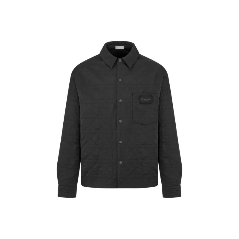 DIOR Cannage Quilted Overshirt-0