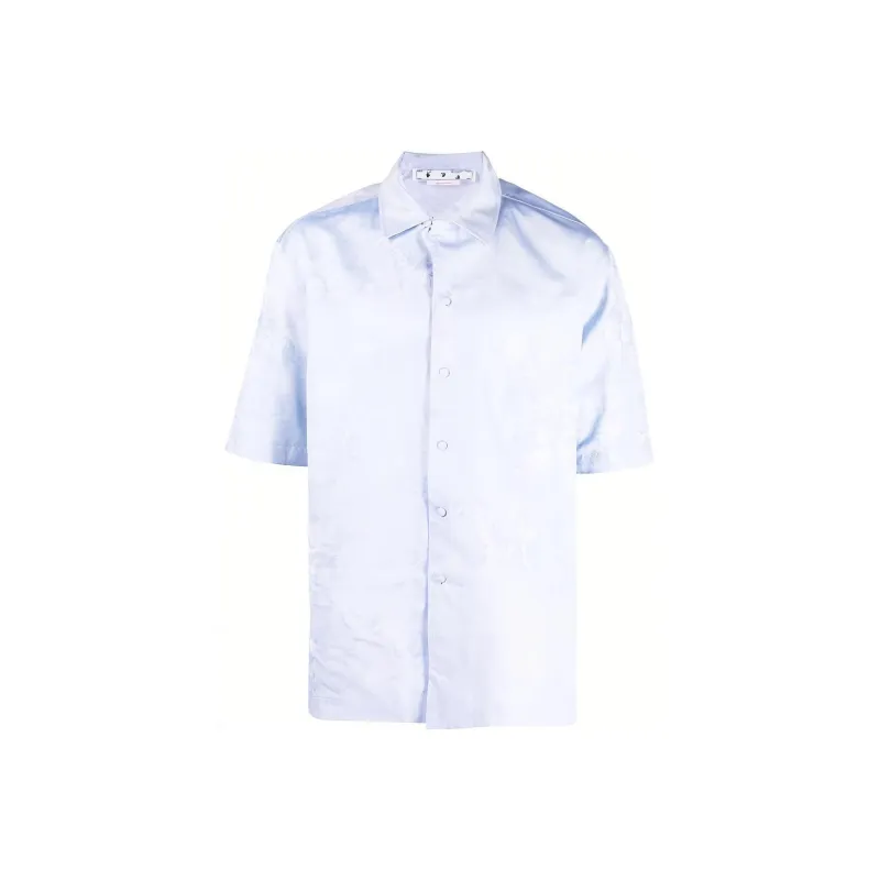 OFF WHITE Buttoned Short Sleeved Shirt-0