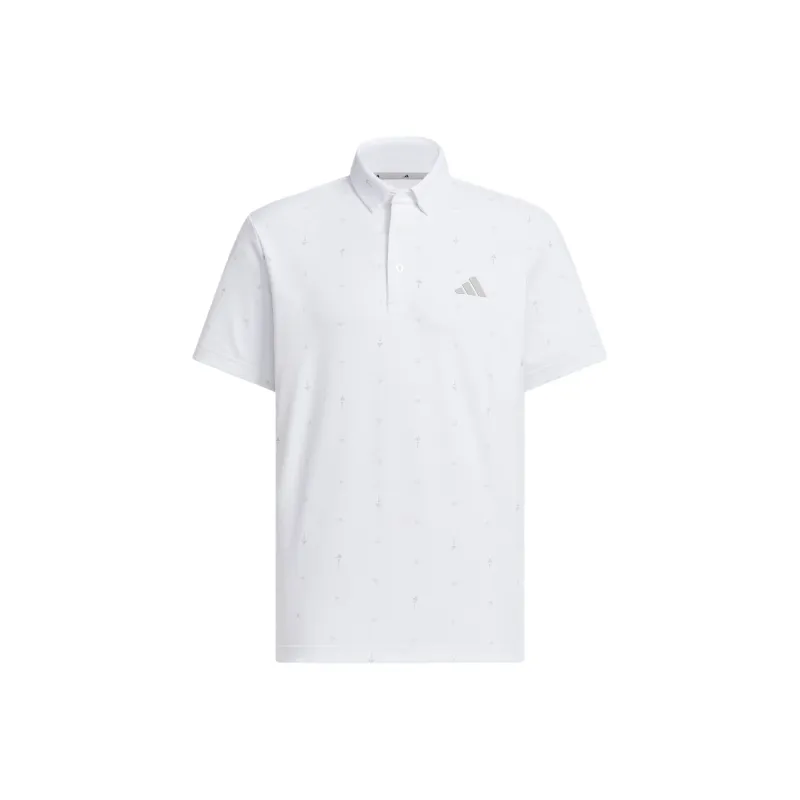 Adidas MONOGRAM Polo Shirt Men's White-0