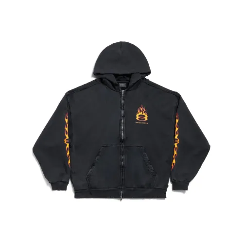 Balenciaga Zip Up Hoodie