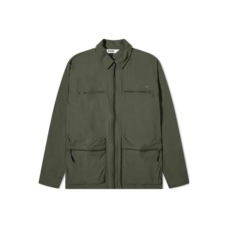 Rains Shirts Men Green-0