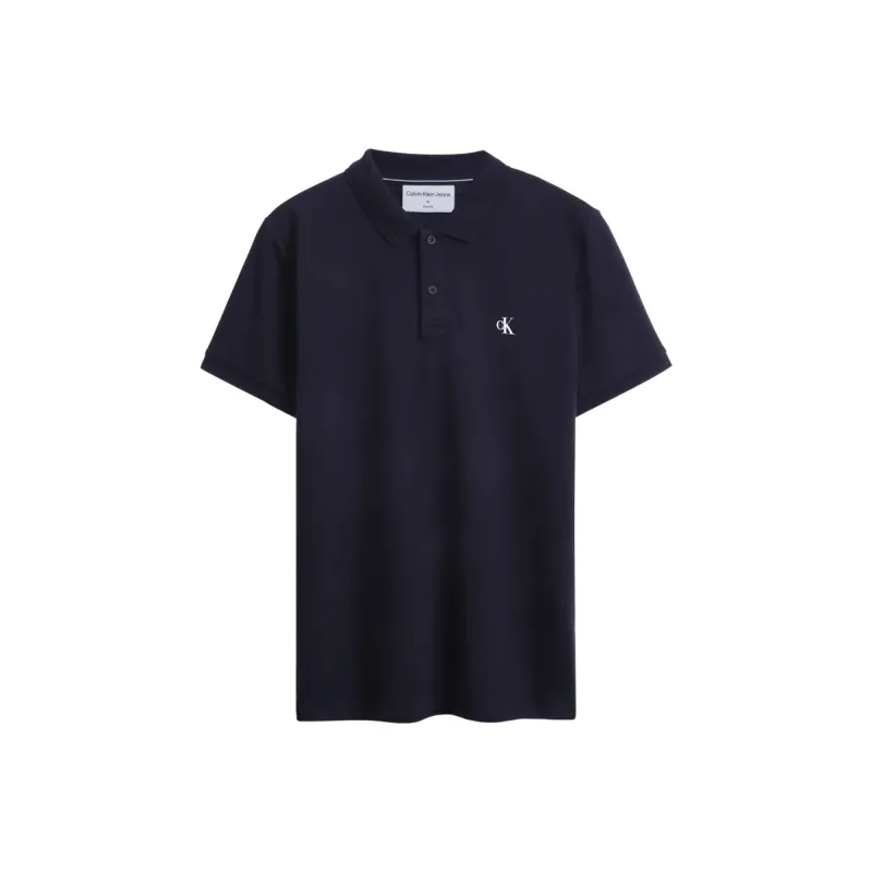 CALVIN KLEIN Polo Shirt Men's Navy Blue-0