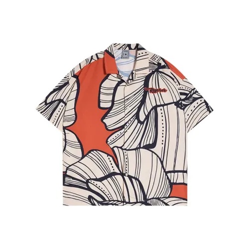 RIGORER x AOSITING·LIFUSI Thin Cooling Seaside Beach Street Playing Casual Short Sleeved Shirt Unisex