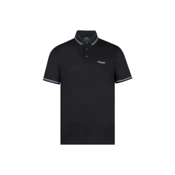 ARMANI EXCHANGE Polo Shirts Men Black