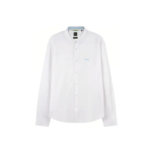HUGO BOSS Shirts Men White
