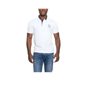 GUESS Polo Shirts Men White