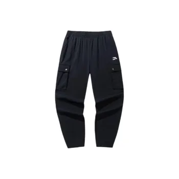 Anta Life Collection Knitted Sweatpants Men's Basic Black